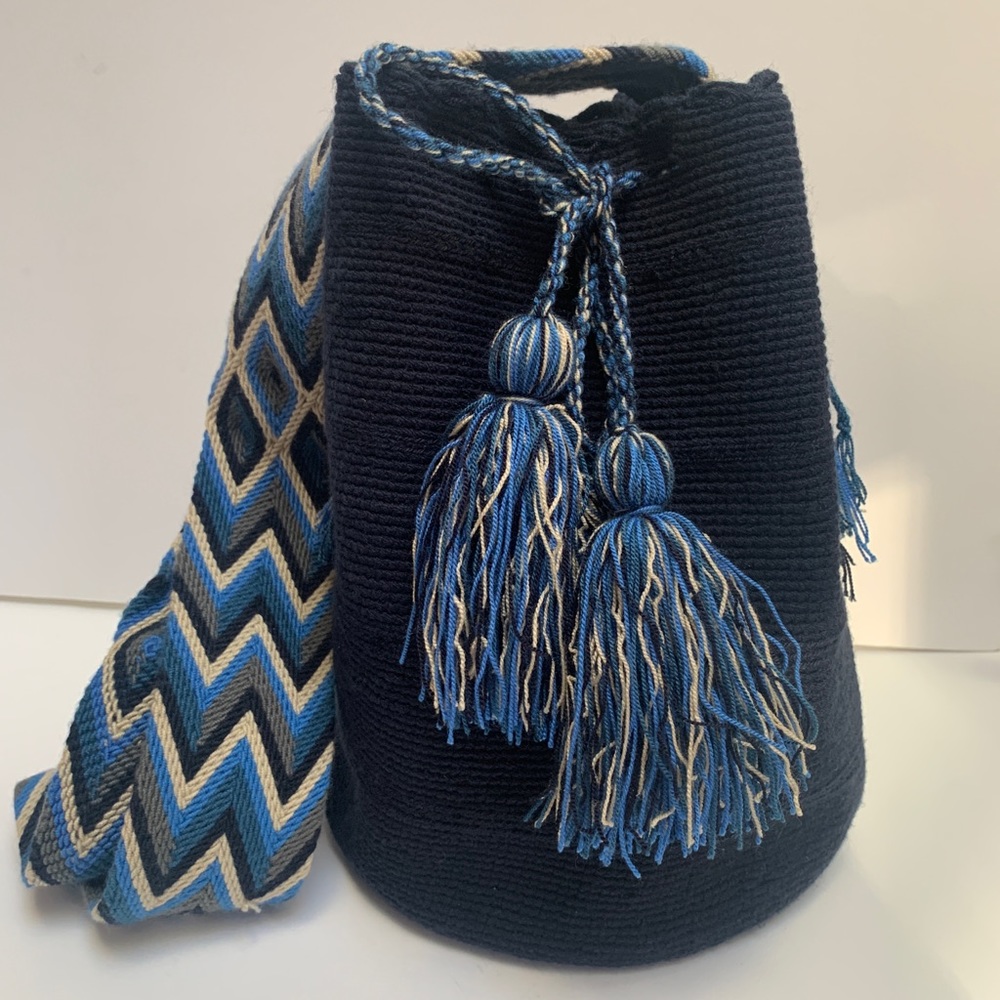 Wayuu mochila boho bucket shoulderbag/crossbody